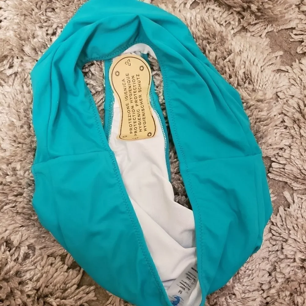 GREEN HIGH WAIST SWimming BOTTOM SZ M